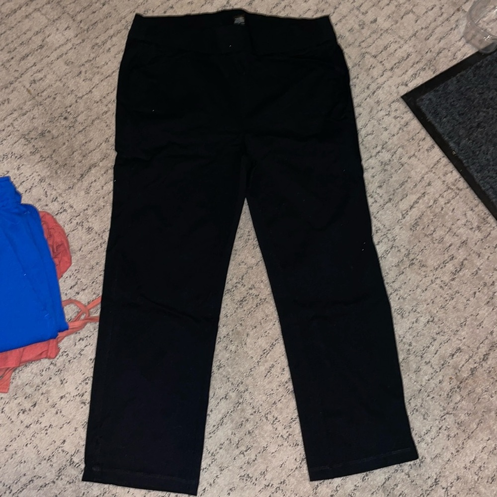 Travelers collection black capris